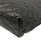 Saint Laurent Paris Tote Bag Icare Black Quilted Leather — view 6