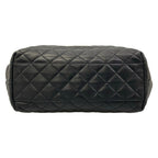 Saint Laurent Paris Tote Bag Icare Black Quilted Leather — view 5