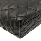 Saint Laurent Paris Tote Bag Icare Black Quilted Leather — view 8