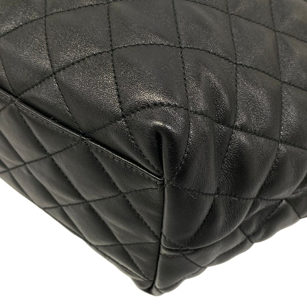 Saint Laurent Paris Tote Bag Icare Black Quilted Leather — view 7