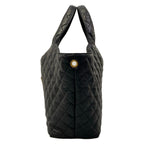 Saint Laurent Paris Tote Bag Icare Black Quilted Leather — view 4
