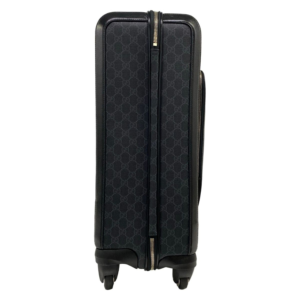 Gucci Travel Bag GG Supreme Black Leather — view 2