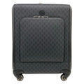 Gucci Travel Bag GG Supreme Black Leather