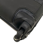 Gucci Travel Bag GG Supreme Black Gray Leather — view 6