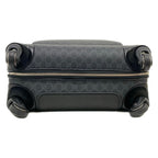Gucci Travel Bag GG Supreme Black Gray Leather — view 5