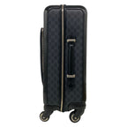 Gucci Travel Bag GG Supreme Black Gray Leather — view 4