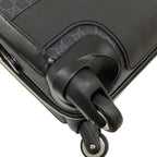 Gucci Travel Bag GG Supreme Black Gray Leather — view 7