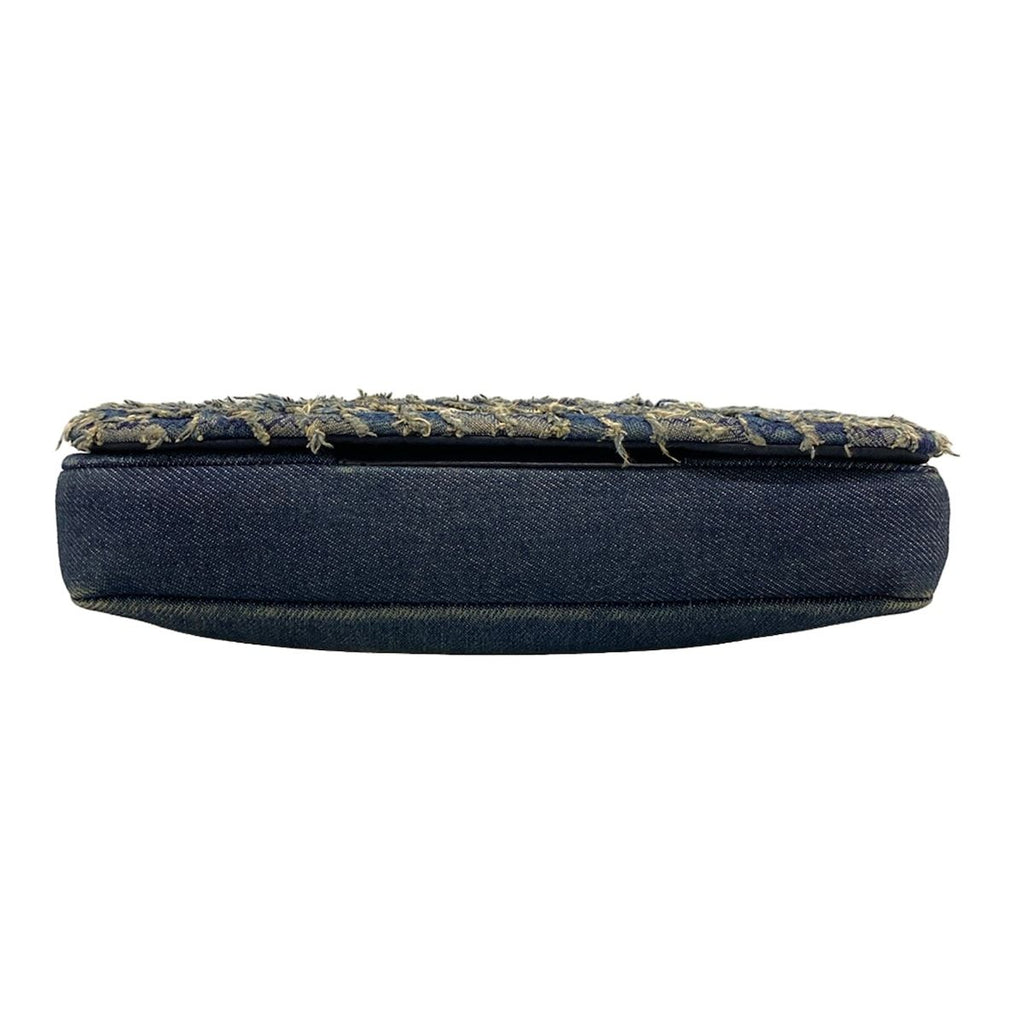 Dior Shoulder Bag Malice Pearl Navy Leather — view 5