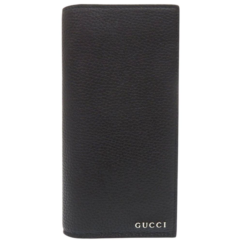 Gucci Logo Wallet Leather Black