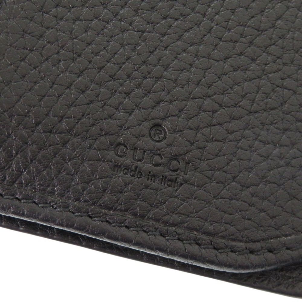 Gucci Logo Wallet Leather Black — view 8
