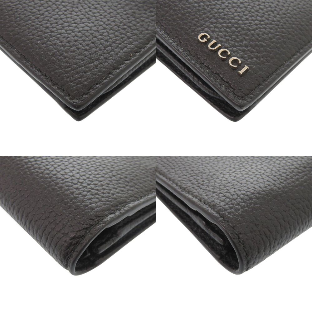 Gucci Logo Wallet Leather Black — view 4