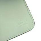 Gucci Double G Bamboo Python Green Bifold Wallet — view 8