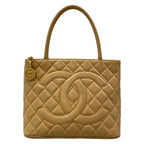 Chanel Tote Bag Reissue Beige Gold