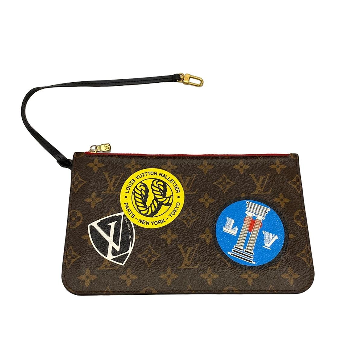 Louis Vuitton Tote Bag World Tour Collection Neverfull MM Monogram — view 8