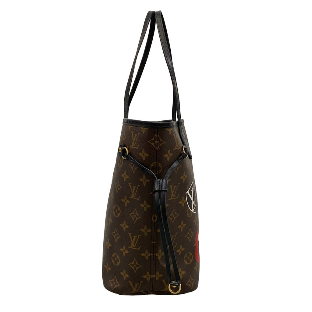 Louis Vuitton Tote Bag World Tour Collection Neverfull MM Monogram — view 2