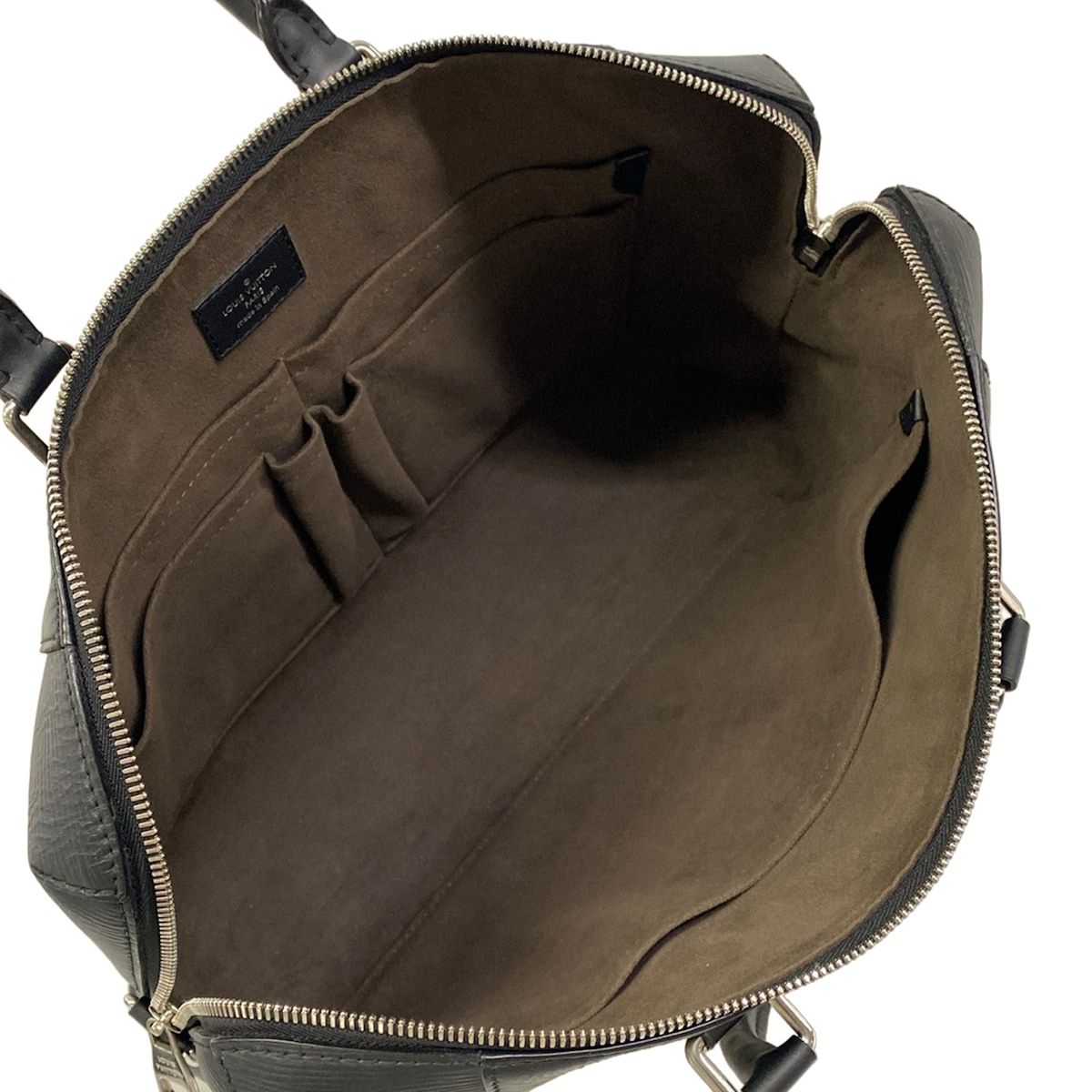 Louis Vuitton Business Bag Epi Noir Leather — view 7