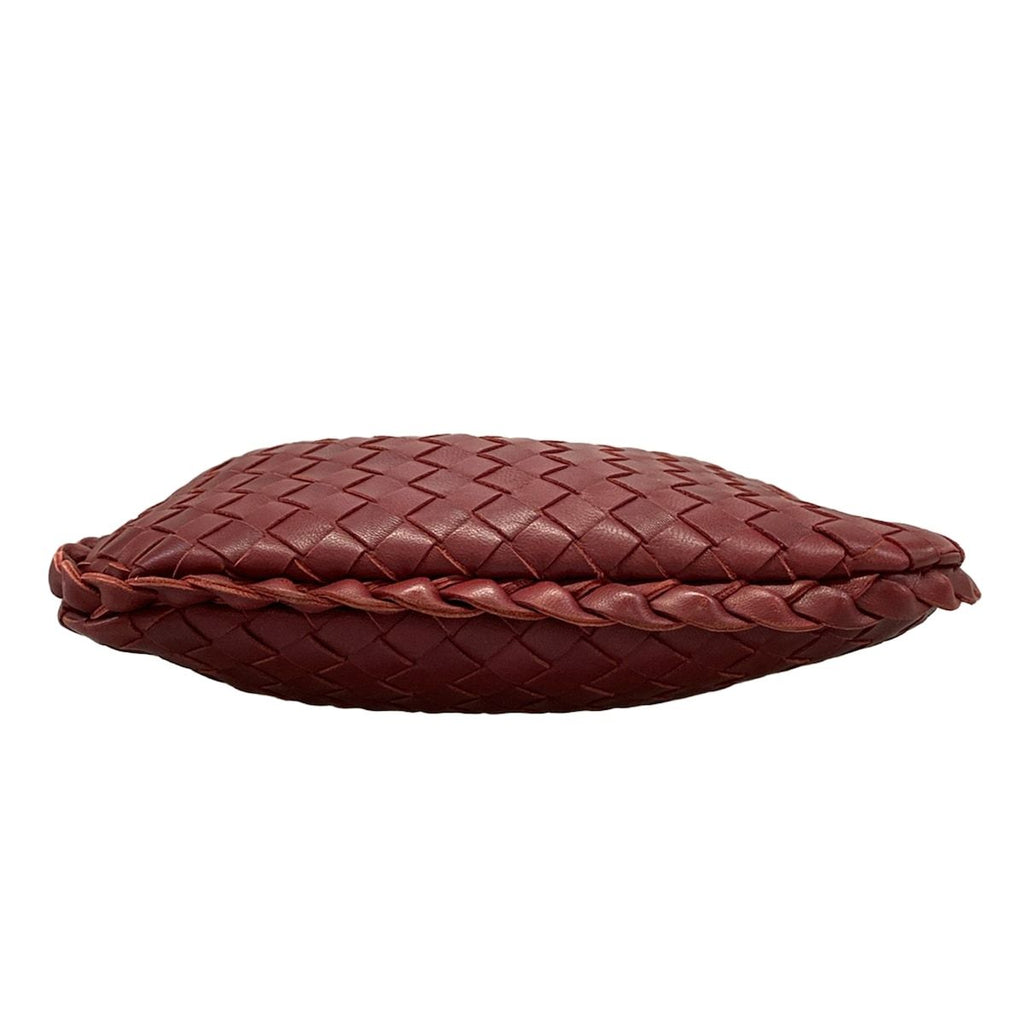 Bottega Veneta Handbag Intrecciato Bordeaux Leather — view 5