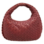 Bottega Veneta Handbag Intrecciato Bordeaux Leather