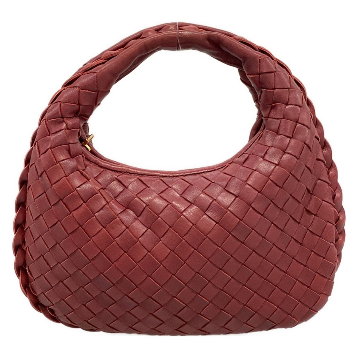 Bottega Veneta Handbag Intrecciato Bordeaux Leather