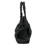 Chanel Tote Bag Ladyblade Black Silver Leather — view 2