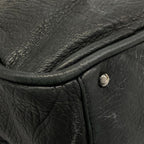 Chanel Tote Bag Ladyblade Black Silver Leather — view 7