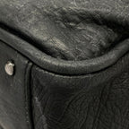 Chanel Tote Bag Ladyblade Black Silver Leather — view 8