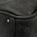 Chanel Tote Bag Ladyblade Black Silver Leather — view 6