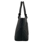 Chanel Tote Bag Cambon Line Large Black White Leather — view 4