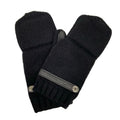 Hermes Gloves M Lionel Black Sellier Buttons M Cashmere Leather