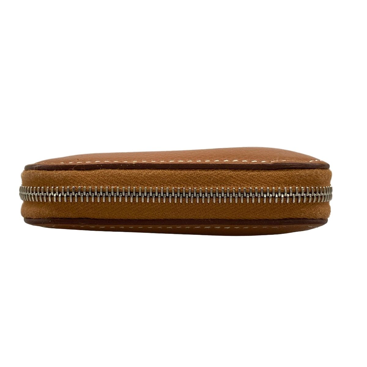 Hermes Coin Purse Azap Compact Silk'in Gold — view 8