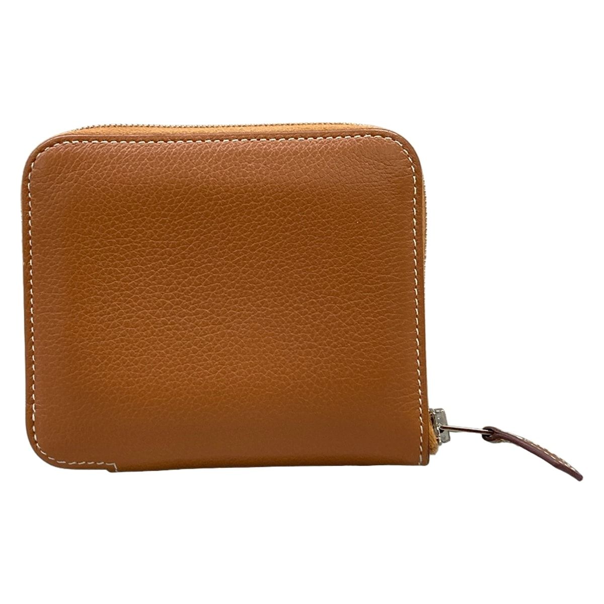 Hermes Coin Purse Azap Compact Silk'in Gold — view 2