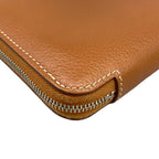 Hermes Coin Purse Azap Compact Silk'in Gold — view 7