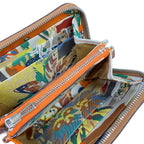 Hermes Coin Purse Azap Compact Silk'in Gold — view 3