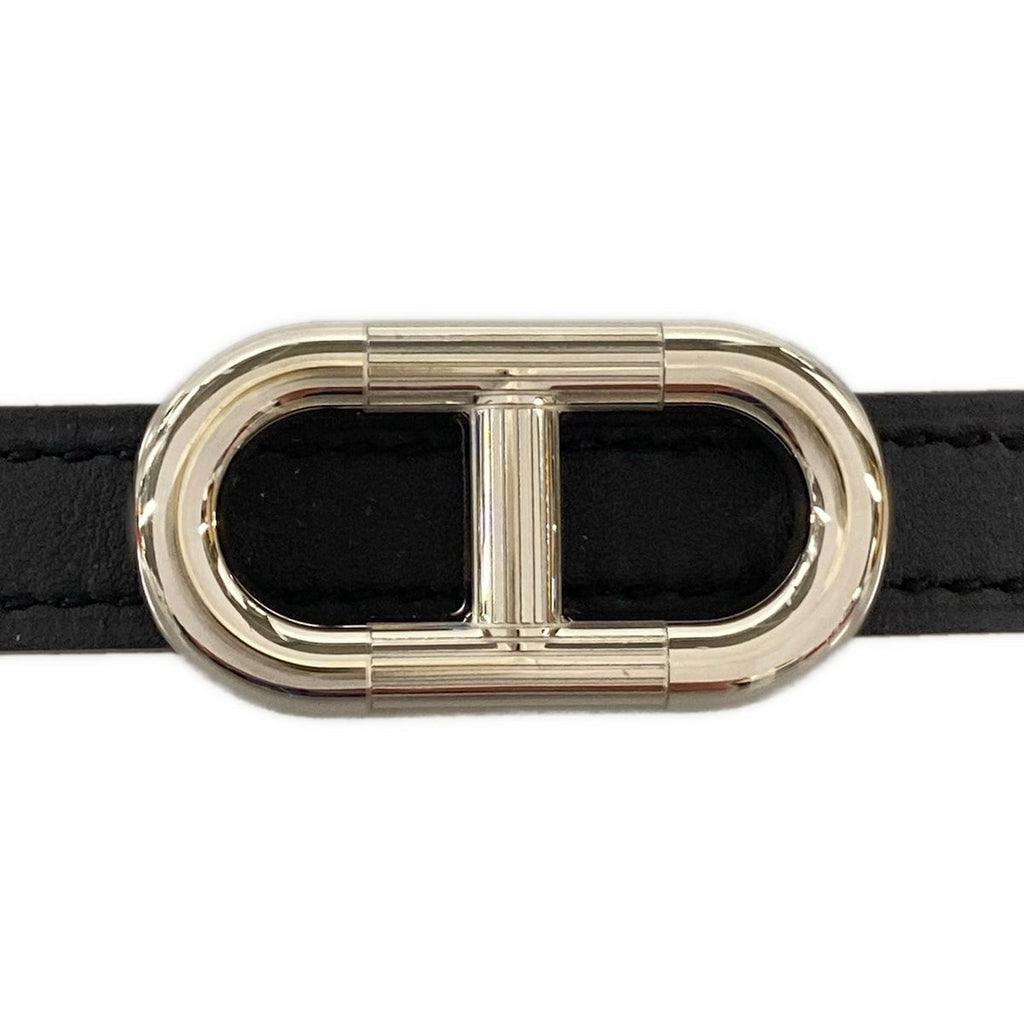 Hermes Belt 75 Maillon H Black Etoupe 75 Reversible — view 4