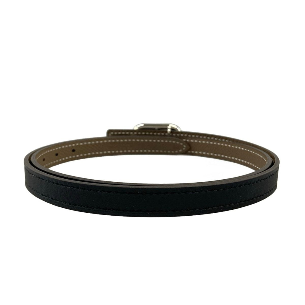 Hermes Belt 75 Maillon H Black Etoupe 75 Reversible — view 2