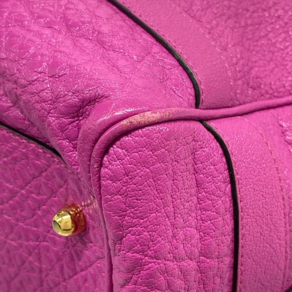 Loewe Handbag Paseo Purple Leather — view 6