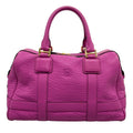 Loewe Handbag Paseo Purple Leather