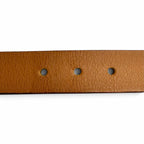 Hermes Caleche Double Tour Bracelet Leather Gold Brown — view 8