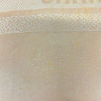 Dior Shawl Pink Beige Silk Scarf — view 5