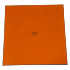 Hermes Scarf Carre 90 Black Brown Yellow — view 5