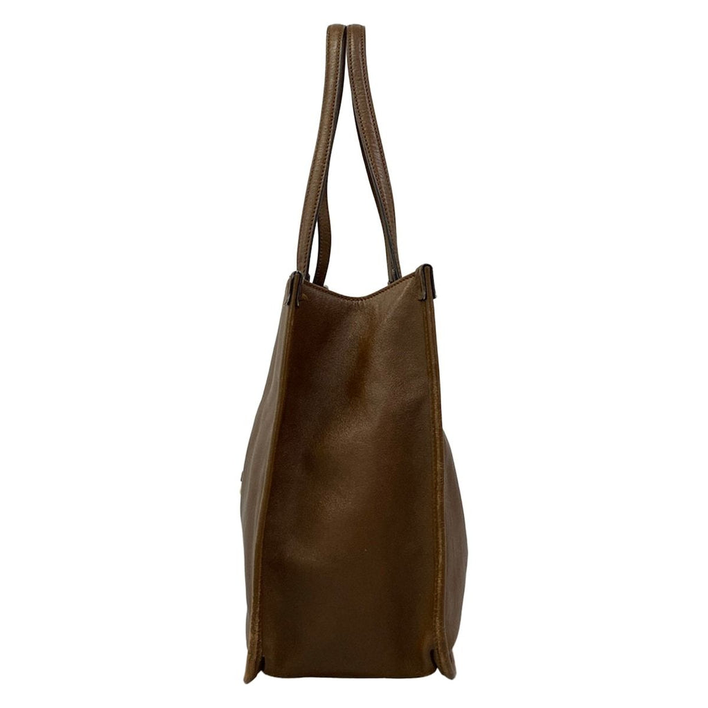 Gucci Tote Bag Horsebit 1955 Dark Brown Leather — view 4
