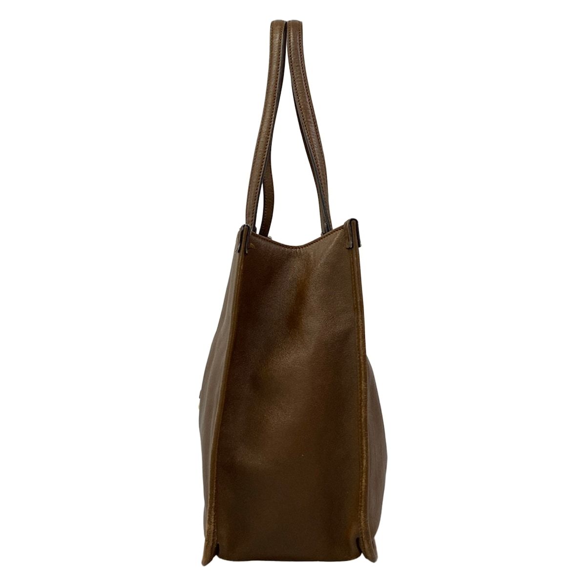 Gucci Tote Bag Horsebit 1955 Dark Brown Leather — view 4