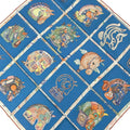 Hermes Scarf Carre 90 Blue Orange Multi Chevaloscope