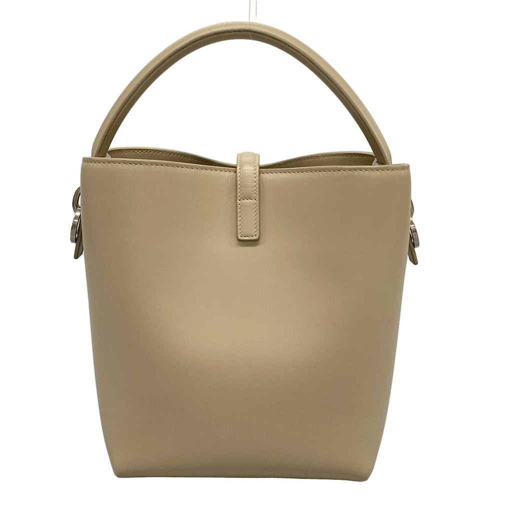 Saint Laurent Paris Handbag le 37 Small Light Greige Leather — view 3