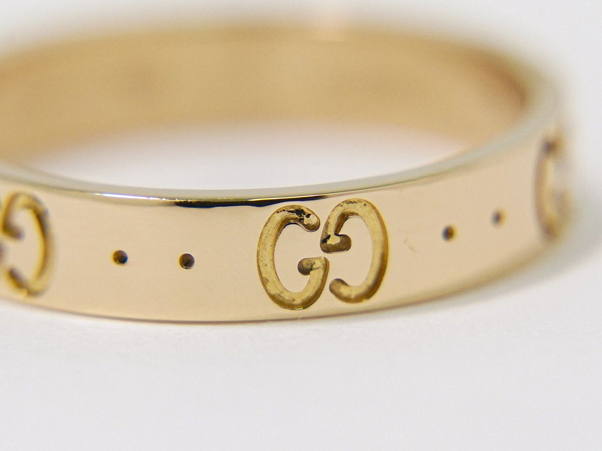 Gucci Icon Yellow Gold Ring — view 5