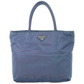 Prada Nylon Tote Bag Light Blue