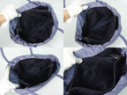 Prada Nylon Tote Bag Light Blue — view 8
