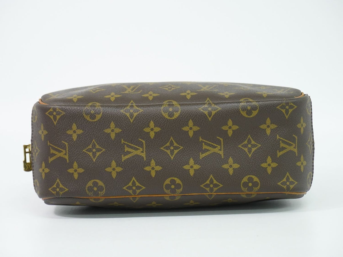 Louis Vuitton LV Trouville Monogram Handbag Brown Bag — view 3