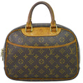 Louis Vuitton LV Trouville Monogram Handbag Brown Bag