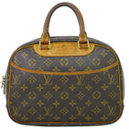 Louis Vuitton LV Trouville Monogram Handbag Brown Bag